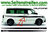 CALIFORNIA EVO Custom VW Bus T4 T5 Seitenstreifen Aufkleber Set - Art.Nr.: 5153
