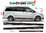 Mercedes Benz V Klasse Baureihe 447/693/638 Mountain Edition Seitenstreifen Aufkleber Set, N° 6667