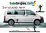 VW BUS T6 Hexe Kürbis Raabe Halloween WUNSCH TEXT Seitenstreifen Aufkleber Dekor Set - Art.Nr.: 7849