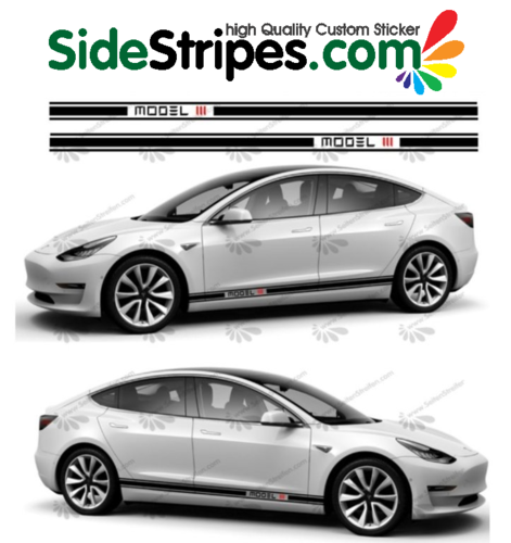 Tesla -  Model III Edition Set - 2 colors - you can choose the color black -  Art.Nr.: U5025