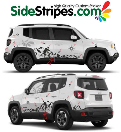 Jeep Renegade - Mountain EDITION 1 - complete set - Art. Nr.: 3922