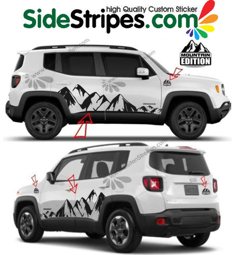 Jeep Renegade - Mountain EDITION 2 - complete set - Art. Nr.: 3923